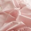 DM808K | King Size 6 piece Duvet Cover Set Ruffled Bedding 100% Cotton