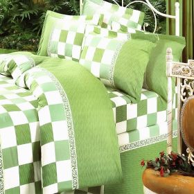 Blancho Bedding - [Country Life] 100% Cotton 4PC Comforter Set (Twin Size)