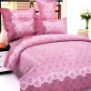 Blancho Bedding - [Black Tea Story] 100% Cotton 5PC Comforter Set (Queen Size)