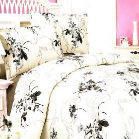 Blancho Bedding - [Spring Rose] 100% Cotton 5PC Comforter Set (Queen Size)