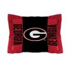 Georgia OFFICIAL NCAA "Modern Take" Twin Comforter & Sham Set;  64" x 86"