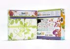 Blancho Bedding - [Blue Green Flowers] 100% Cotton 5PC Comforter Set (Full Size)