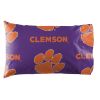 Clemson Tigers  Rotary Queen Bed In a Bag Set