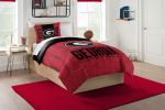 Georgia OFFICIAL NCAA "Modern Take" Twin Comforter & Sham Set;  64" x 86"