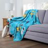Wall-E; Robo Love Aggretsuko Comics Silk Touch Throw Blanket; 50" x 60"